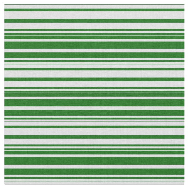 Tissu Lavande et Motif rayé vert foncé (Fermer)
