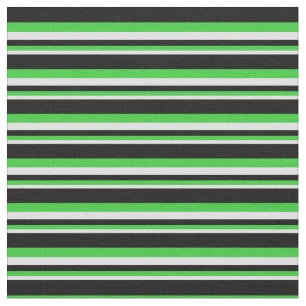 Tissu Lavande, Lime Green et Motif noir
