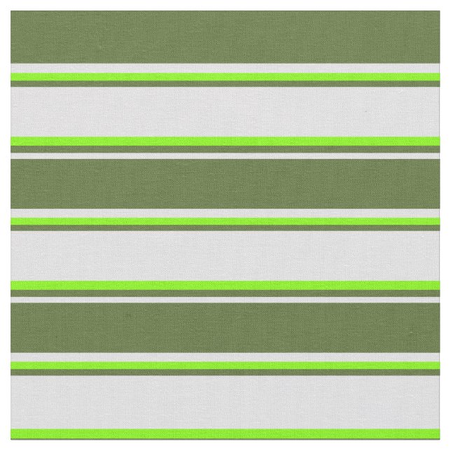 Tissu Lavande, vert foncé et couleur chartreuse (Fermer)