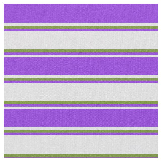 Tissu Lavande, violet et Motif vert (Fermer)