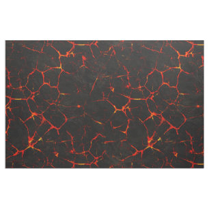 Tissu Lave chaude de Falln