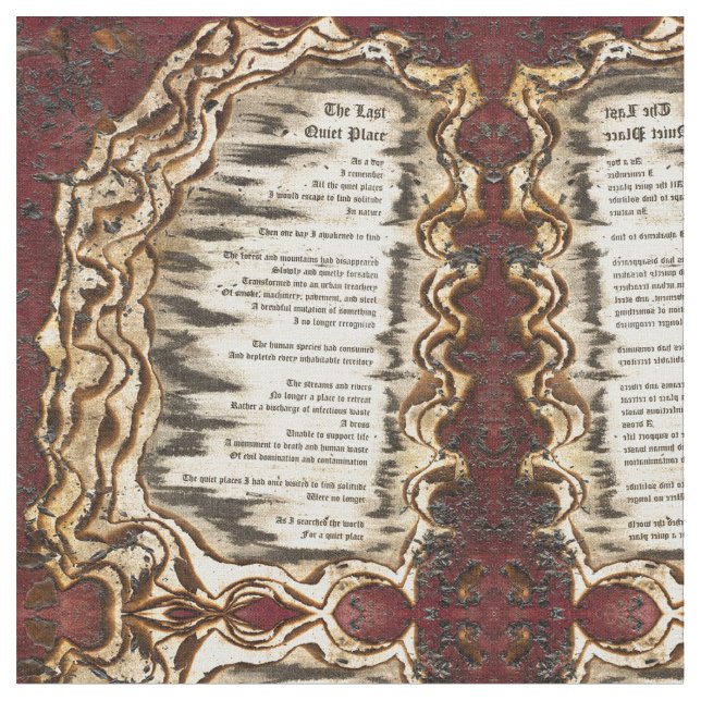 Tissu L'Dernier Endroit Calme (Fermer)