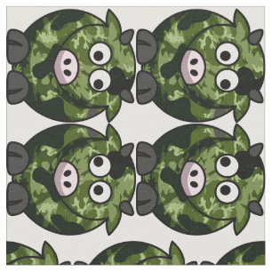 Tissu Le camouflage animal effraye les nez roses