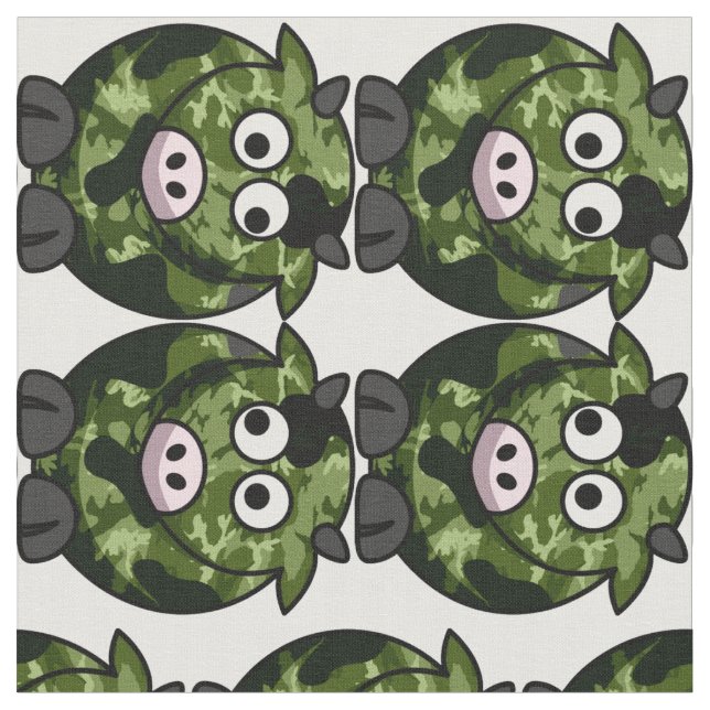 Tissu Le camouflage animal effraye les nez roses (Fermer)