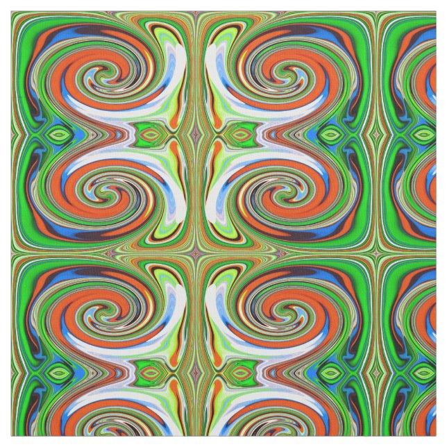 Tissu Le chaos dans la nature (Échantillon)