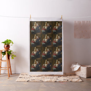 Tissu Le Christ dans la Chambre de Martha et de Mary par