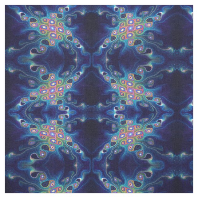 Tissu Le ciel de Shaman (Échantillon)