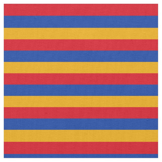 Tissu Le drapeau arménien et la mode branchée (Fermer)