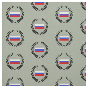 Tissu Le drapeau russe