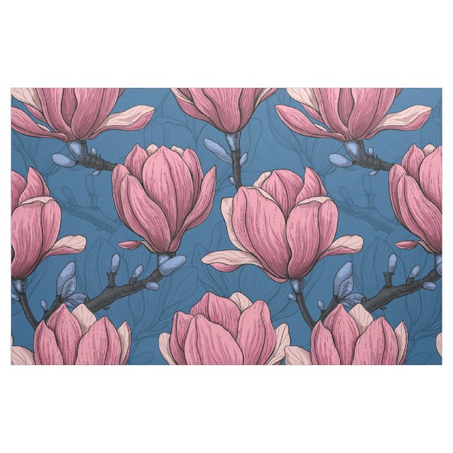 Tissu Le jardin de Magnolia (Fat Quarter)