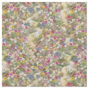 Tissu le langage des fleurs