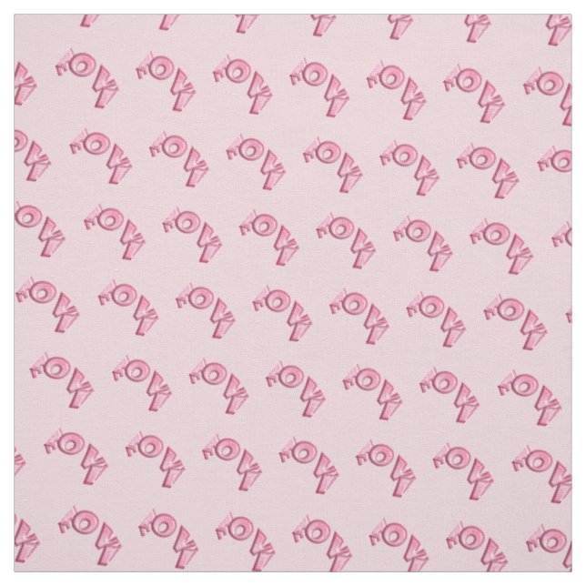 Tissu Le motif de Valentine. Amour (Échantillon)