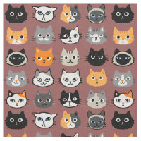 Le Motif des visages de chat| Cool Kitty Cat Lover