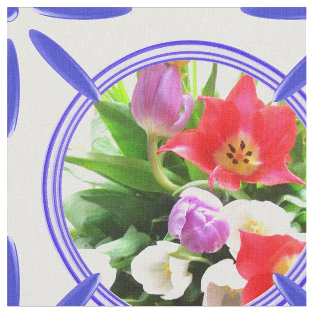 Tissu Le Néerlandais vintage couvre de tuiles des (Fermer)