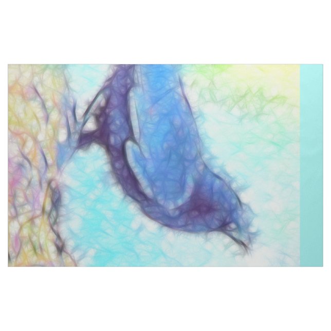 Tissu Le panneau d'art de corneille (Fat Quarter)