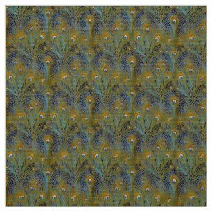Tissu Le paon fait varier le pas des textiles