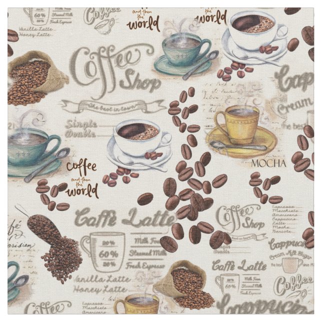 Tissu Le papier peint Fika Swedish Tradition (Fermer)
