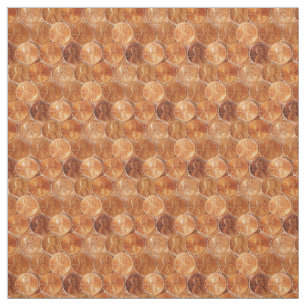 Tissu Le penny/penny de Lincoln cuivrent la pièce de