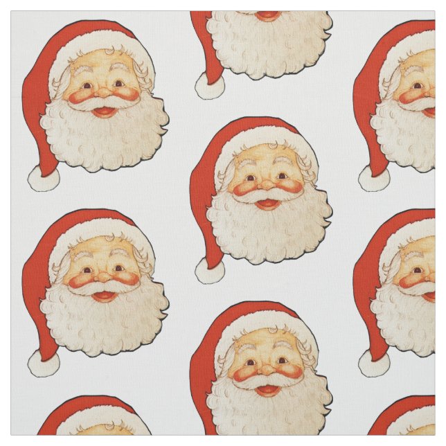 Tissu Le père noël (Échantillon)