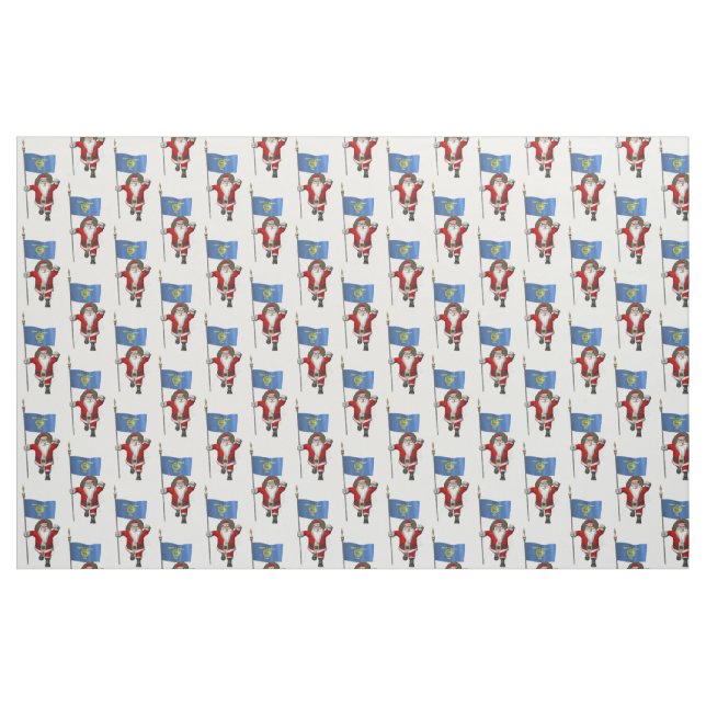 Tissu Le Père Noël Arrive En Oregon (Fat Quarter)