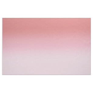 Tissu Le rose poussiéreux rougissent gradient simple