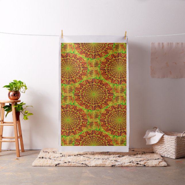 Tissu Le soleil de Spider....... (In Situ)