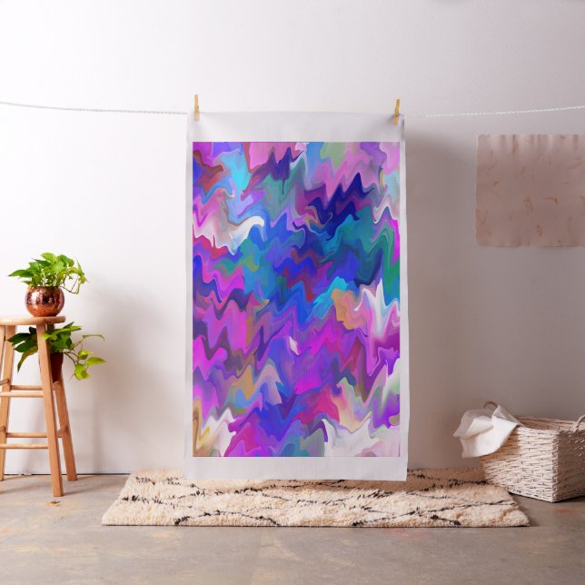 Tissu Le temps de Squigglin... (In Situ)