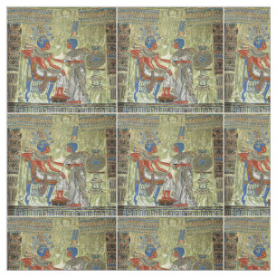 Tissu Le trône de Tutankhamon
