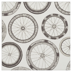 Tissu le vélo roule la perle