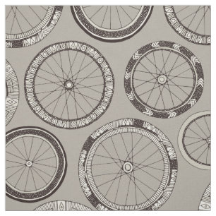Tissu le vélo roule la pierre
