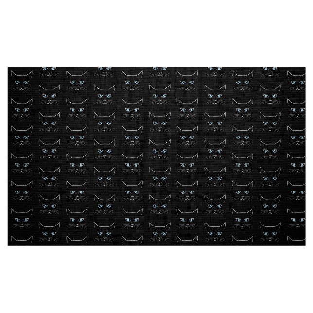 Tissu Le visage de Chat (Fat Quarter)