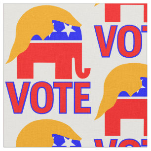 Tissu le vote républicain de l'éléphant trump 2020