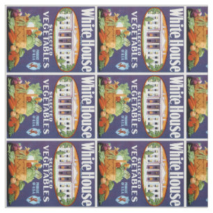 Tissu Légumes choisis par Maison Blanche