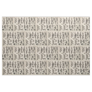 Tissu Lépidoptères vintages 7.8x12 d'entomologie