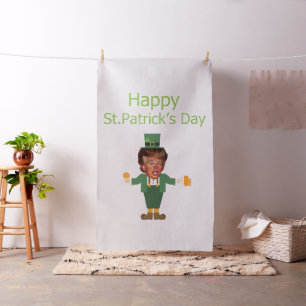 tissu leprechaun de st patrick