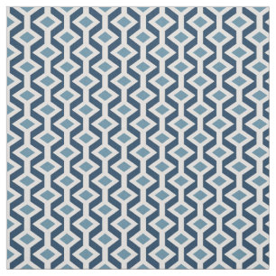 Tissu L'ère atomique a inspiré le motif géométrique