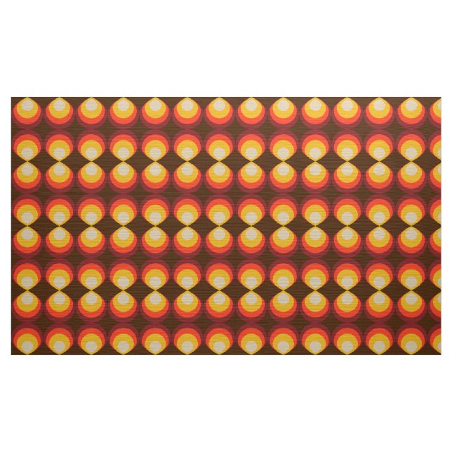 tissu les années 70 rétro (Yard)