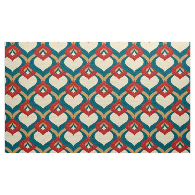 tissu les années 70 rétro (Yard)