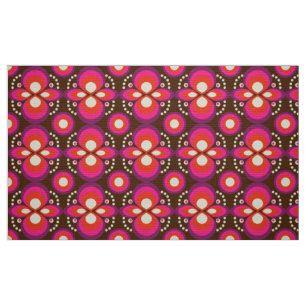 tissu les années 70 rétro