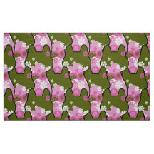 tissu les années 70 rétro de mode élégant - Cat ki