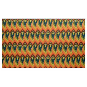 tissu les années 70 rétro élégant de mod