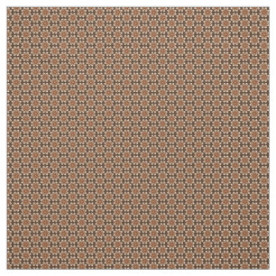 Tissu les années 70 Vintage motif floral de fleur rétro