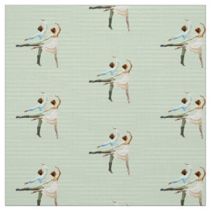 Tissu Les chiffres de ballet de Romeo et de Juliet