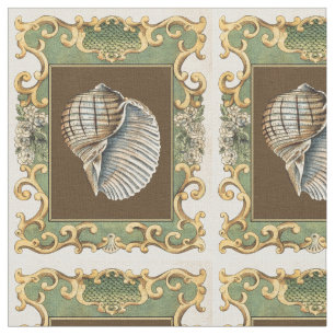 Tissu Les coquilles de la petite sirène