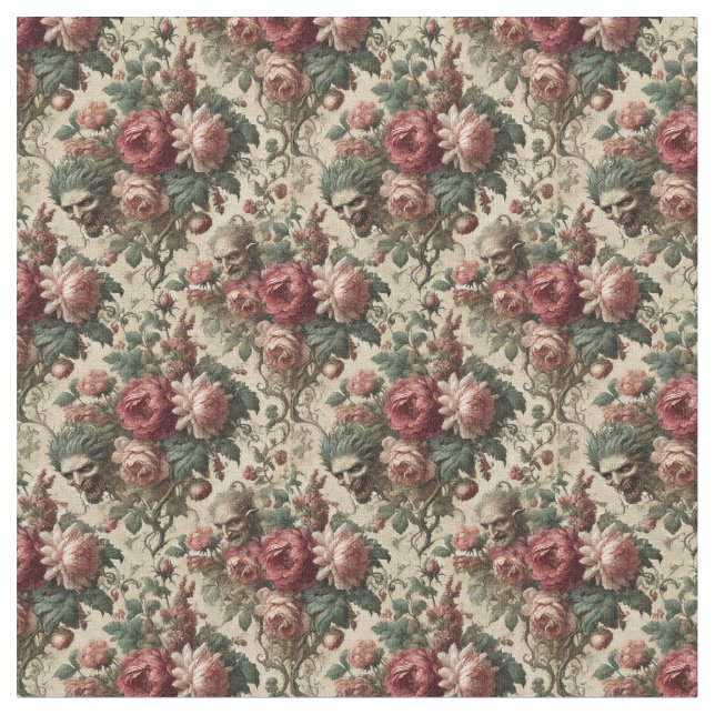 Tissu Les Courriers Gobelins - Carreaux Gothiques Dense (Fermer)