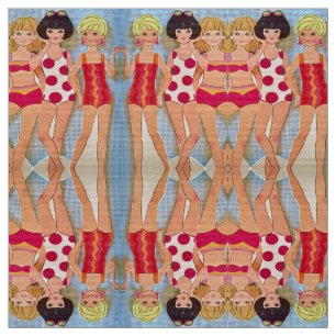 Tissu Les filles de l'été