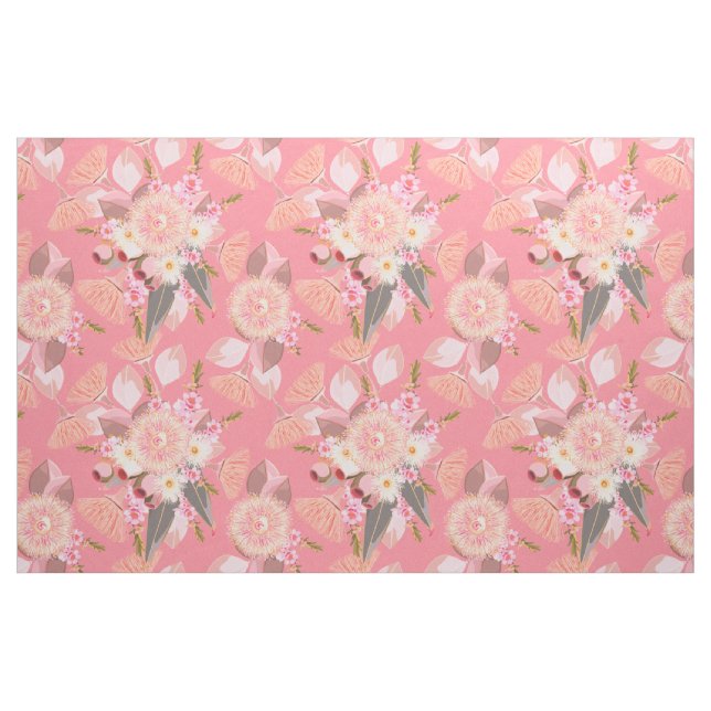 Tissu Les fleurs australiennes d'Eucalyptus (Fat Quarter)