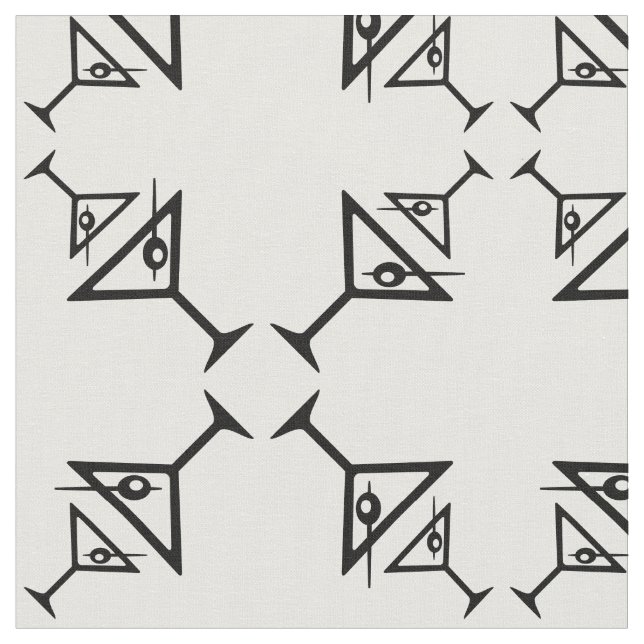 Tissu Les lunettes Martini Motif Retro Martini (Fermer)