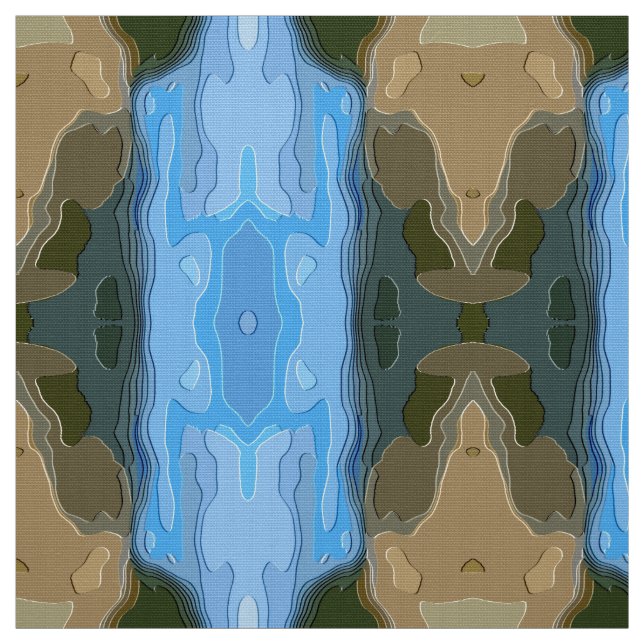 TISSU LES MONTAGNES (Échantillon)