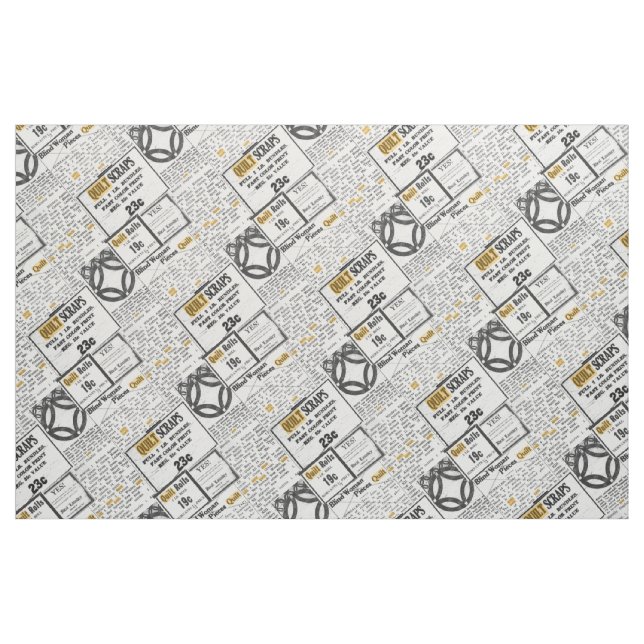 Tissu Les nouvelles de Quilter (Fat Quarter)